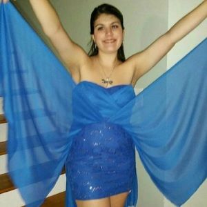 Beautiful blue dress